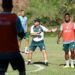 Veterana faz treino tático de olho no jogo de volta da semifinal diante do Atlético-MG