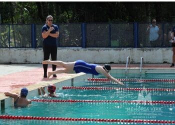 “Mulheres em Ação” é iniciado com campeonato de natação em Poços de Caldas