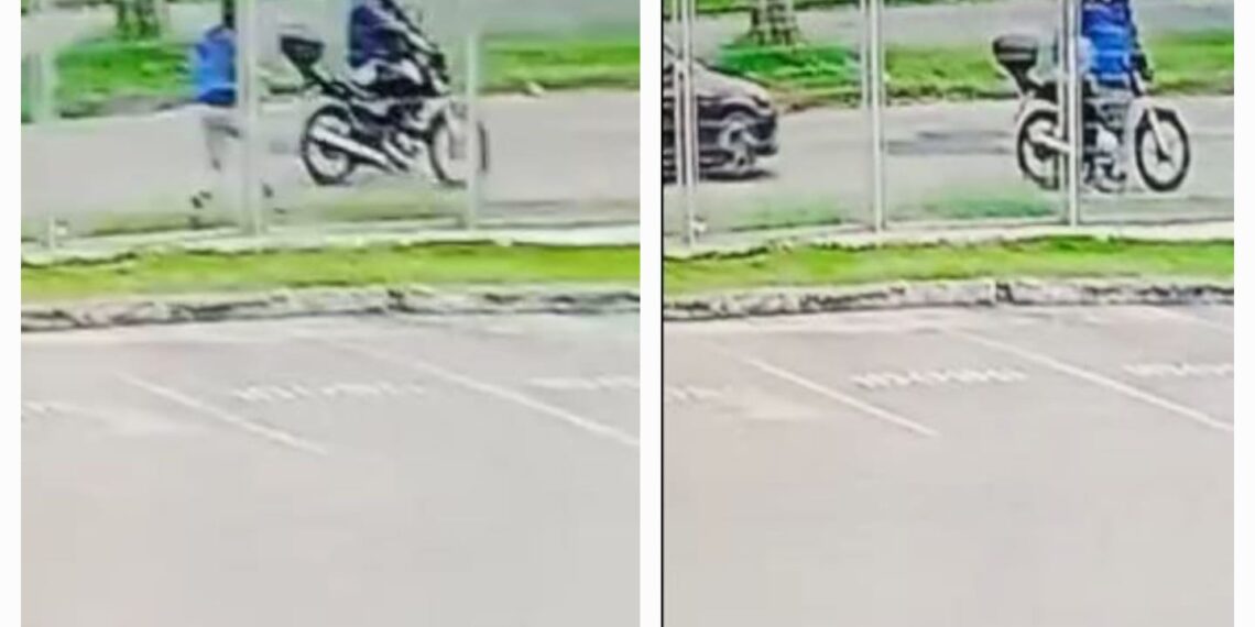Veja: imagens mostram momento do roubo de malote de empresa de Poços de Caldas