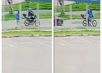 Veja: imagens mostram momento do roubo de malote de empresa de Poços de Caldas