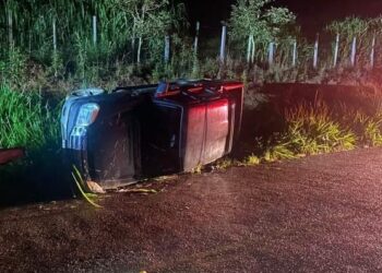 Motorista sofre acidente em Botelhos, mas não é encontrado pela polícia
