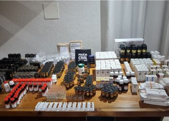 Polícia Civil de Poços desarticula esquema de distribuição de anabolizantes