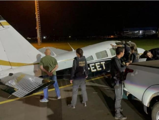 Avião com 465 kg de cocaína, com destino a São João da Boa Vista, é interceptado pela FAB