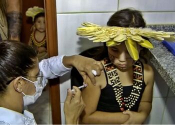 Aplicação da 2ª dose de vacina contra Covid-19 é realizada na tribo Xucuru Kariri de Caldas