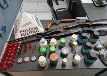 Homem é preso por posse ilegal de armas em Andradas