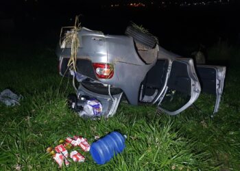 Acidente deixa cinco pessoas da mesma família feridas na SP-207