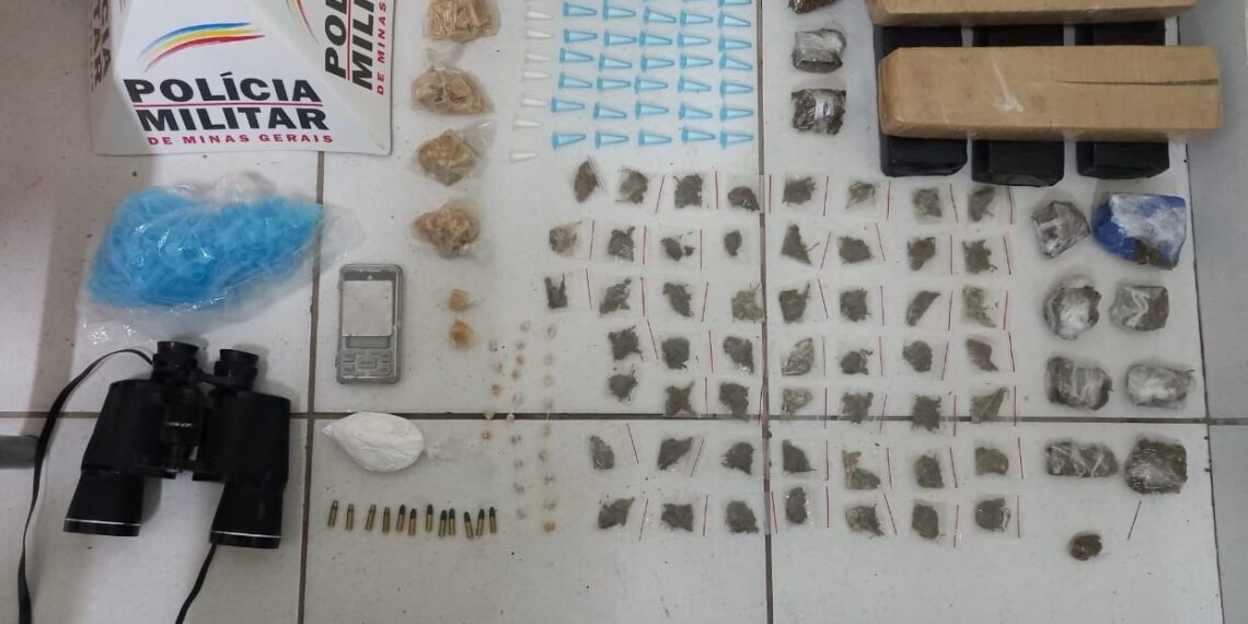 PM prende três pessoas suspeitas de tráfico de drogas em Poços de Caldas