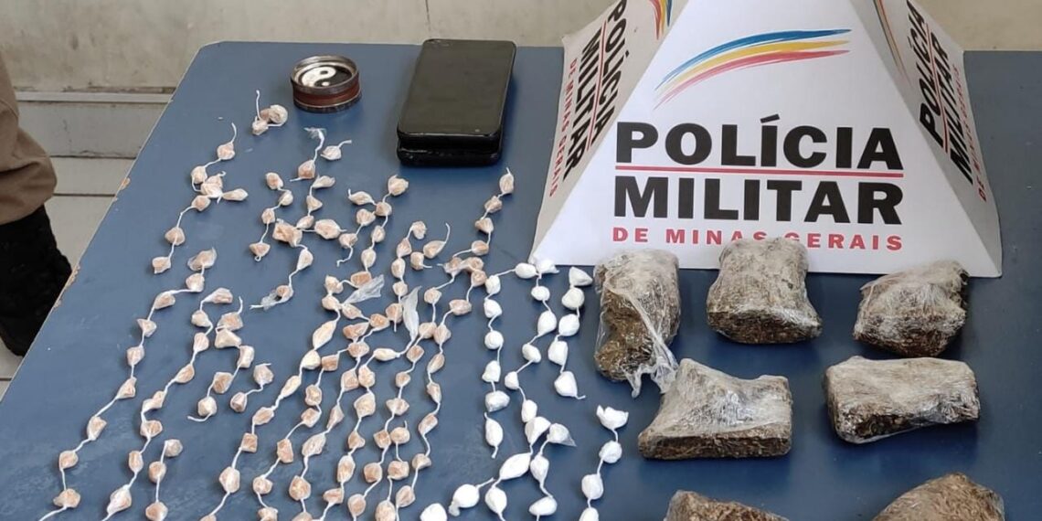 PM apreende suspeitos, drogas e dinheiro em Poços de Caldas