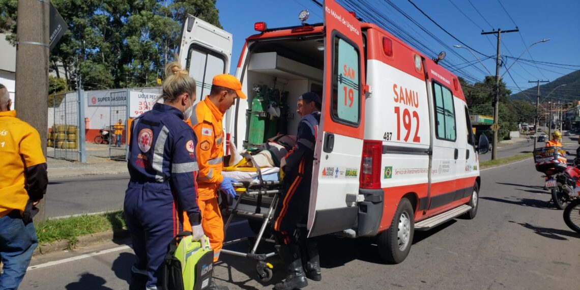 Idoso é atingido por moto em Poços de Caldas; é o 3º atropelamento em dois dias