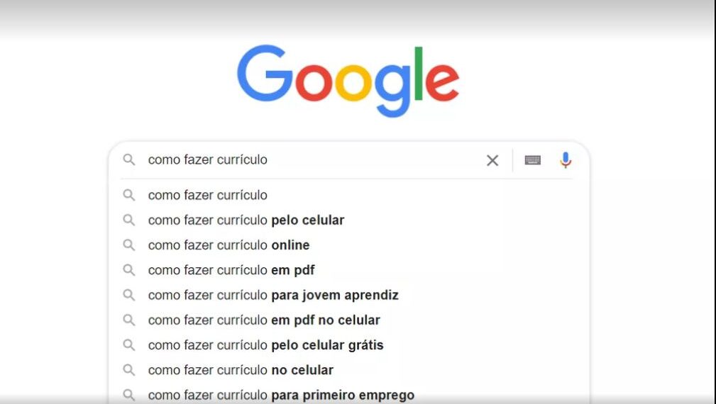 Buscas por ‘como fazer currículo pelo celular’ crescem 270% em cinco anos no Google