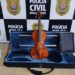 Polícia Civil recupera violino e prende suspeito de furtos a residências em Poços