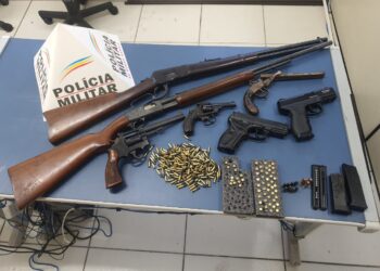 Empresário é preso após ameaçar ex- companheira e tem sete armas apreendidas em Poços de Caldas