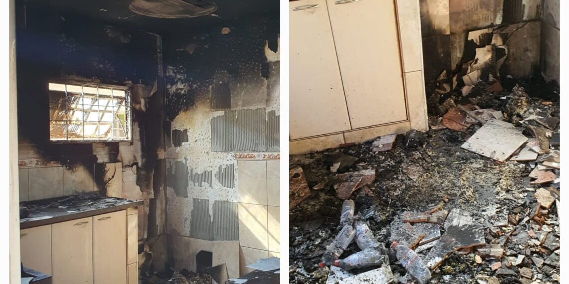 Ação solidária visa ajudar policial que teve casa incendiada em Poços de Caldas