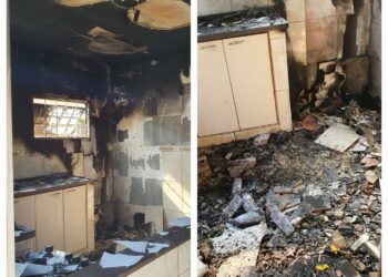 Ação solidária visa ajudar policial que teve casa incendiada em Poços de Caldas