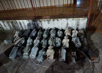 Dupla é presa após furto de motores de máquinas em Poços de Caldas