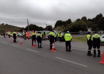 MAIO AMARELO| Blitz educativa é realizada em Poços de Caldas