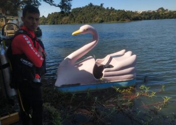 Jovem morre afogado durante passeio de pedalinho em Poços de Caldas