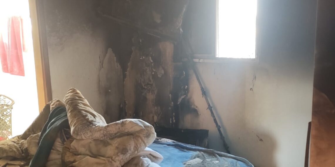 Incêndio em apartamento pode ter sido causado por problema em aquecedor em Poços de Caldas
