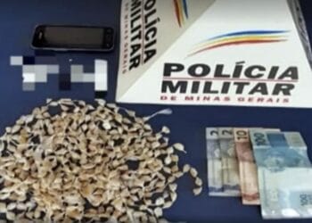 Suspeito é preso com quase 500 pedras de crack após perseguição em Poços de Caldas