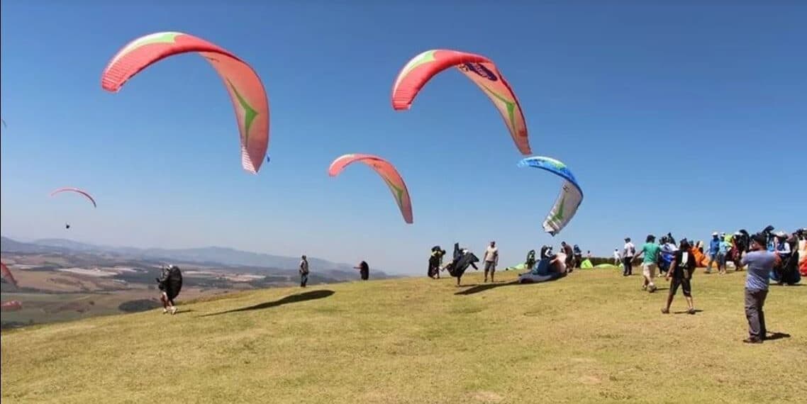 Acontece em Andradas a 1ª etapa do Campeonato Paulista de Paraglider