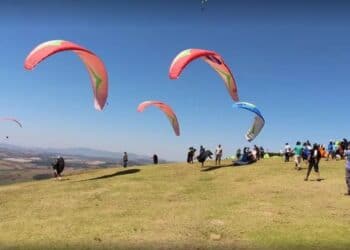 Acontece em Andradas a 1ª etapa do Campeonato Paulista de Paraglider
