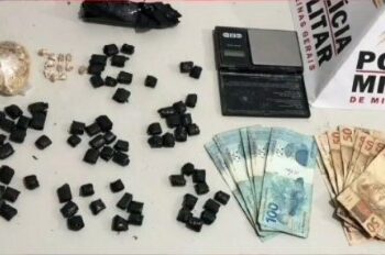 Dupla é detida suspeita de traficar drogas em Caldas