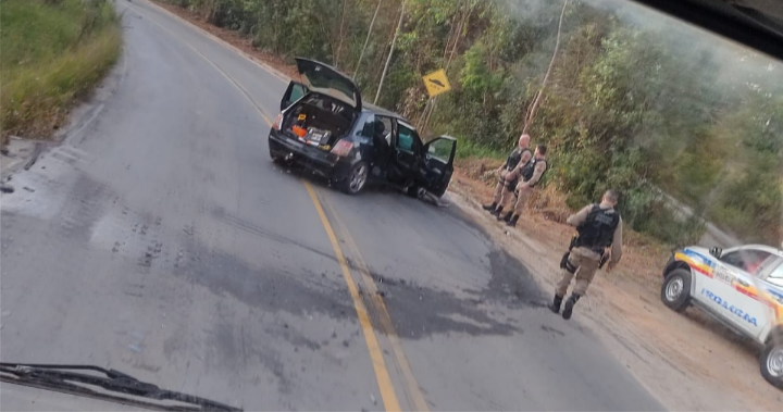 Acidente é registrado em Poços de Caldas