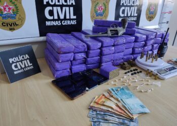 Polícia Civil apreende 30 kg de maconha em Poços; dois presos e um apreendido