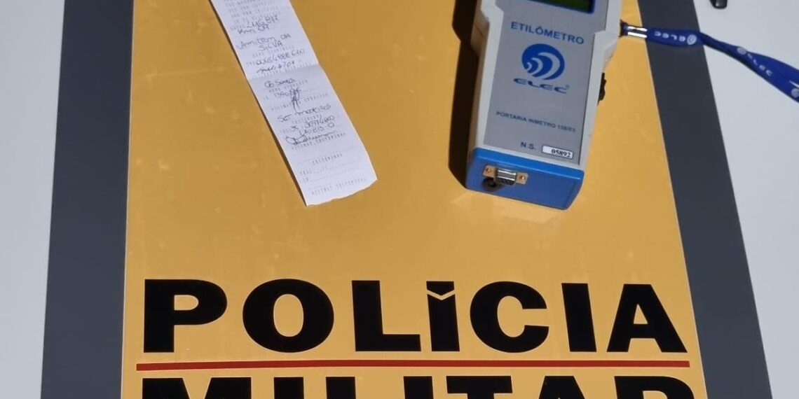 Motociclista embriagado é preso durante fiscalização em Poços de Caldas