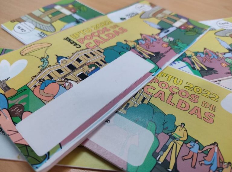 Carnês do IPTU 2022 começam a ser entregues em Poços de Caldas