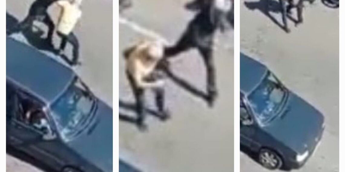 Vídeo: motoentregador agride motorista durante briga em Poços