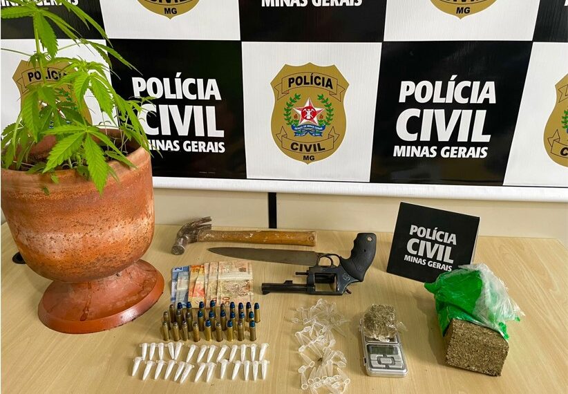 AIP da Polícia Civil de Poços de Caldas prende quatro traficantes durante operação