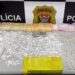 PCSP prende homem com mais de 300 pinos com cocaína e 165 pedras de crack