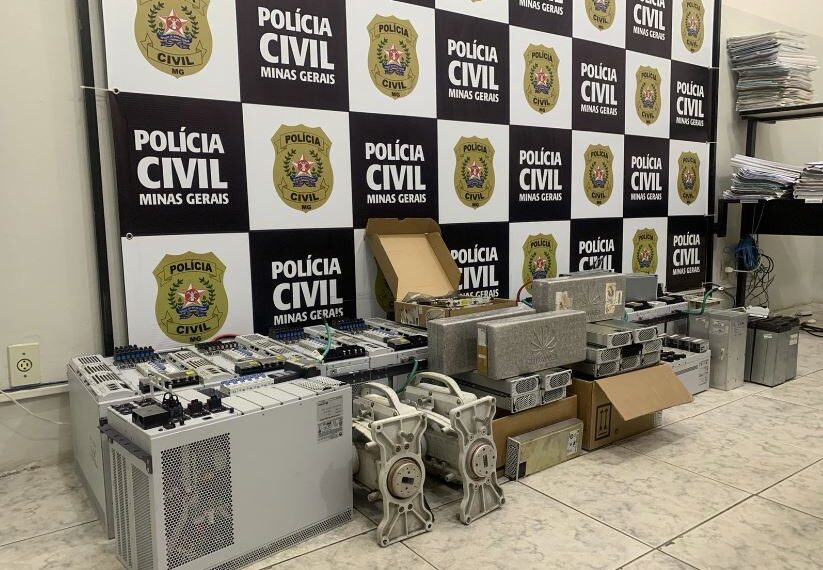 Polícia Civil recupera produtos avaliados em mais de R$ 1 milhão no Sul de Minas