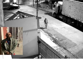 Vídeo: suspeito é flagrado furtando óleo diesel de carreta em Poços de Caldas