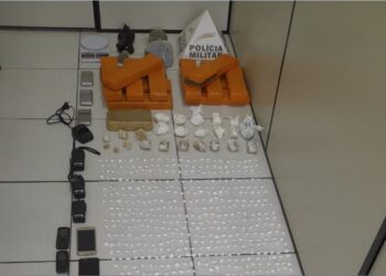 Polícia Militar apreende drogas e prende traficante em Poços de Caldas