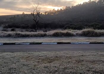 Segundo o Inmet, pode gear novamente nesta quarta-feira em Poços de Caldas