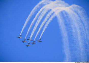 Esquadrilha da Fumaça fará demonstração neste mês em Poços de Caldas