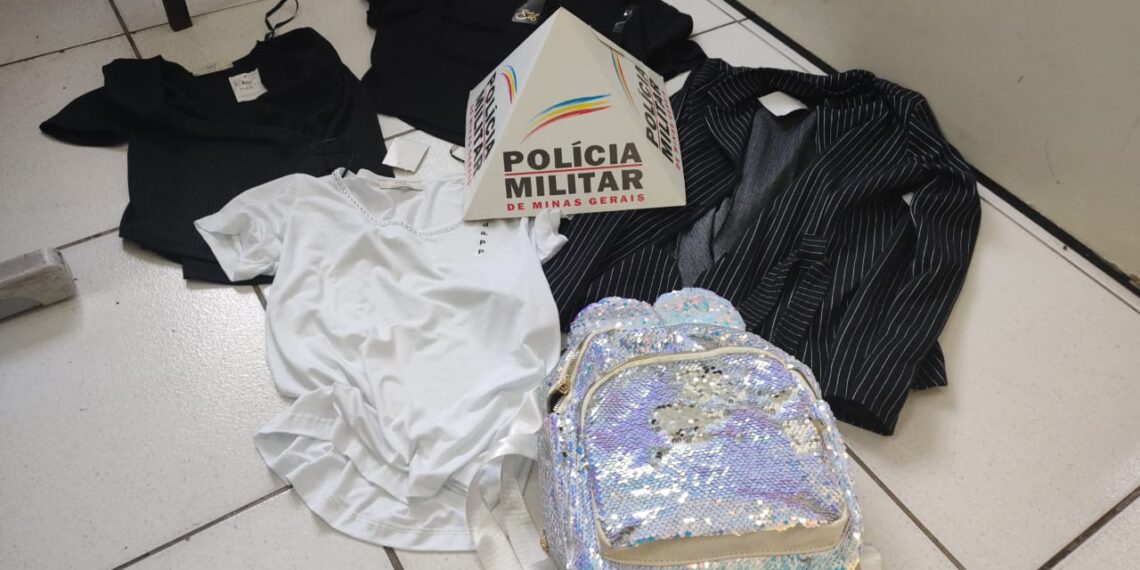 Mulher é presa pela PM após furtar lojas de Poços de Caldas