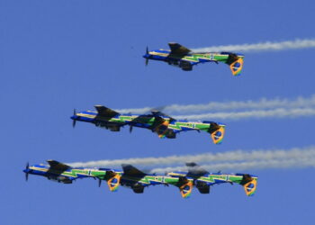 Esquadrilha da Fumaça se apresenta neste sábado em Poços de Caldas