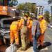 Motorista passa mal e atinge mais sete veículos em Poços de Caldas