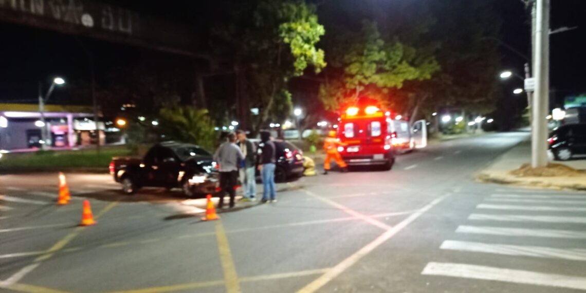 Acidente é registrado nesta madrugada em Poços de Caldas