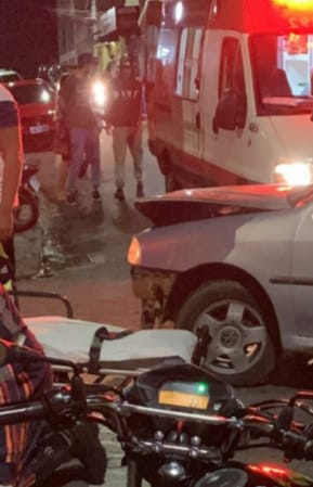 Motociclista fica ferido em acidente na região leste de Poços de Caldas