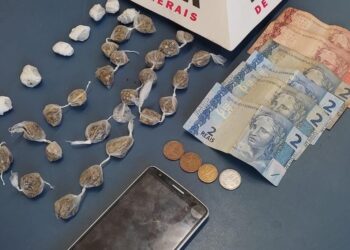Homem é preso suspeito de traficar drogas no centro de Poços de Caldas