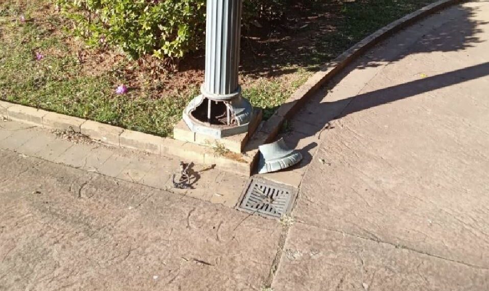 Quase 180 metros de cabos são furtados do Parque José Affonso Junqueira