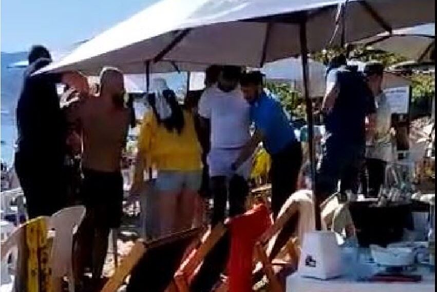 Vídeo: Polícia Civil de Poços é aplaudida durante prisão de traficantes em praia de SP