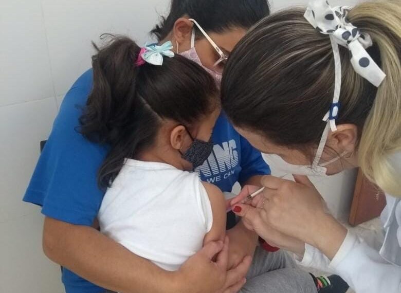 Campanha de vacinação contra poliomielite e de multivacinação começa na segunda (08)