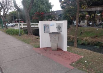 Fontanários são alvos de vandalismo em Poços de Caldas