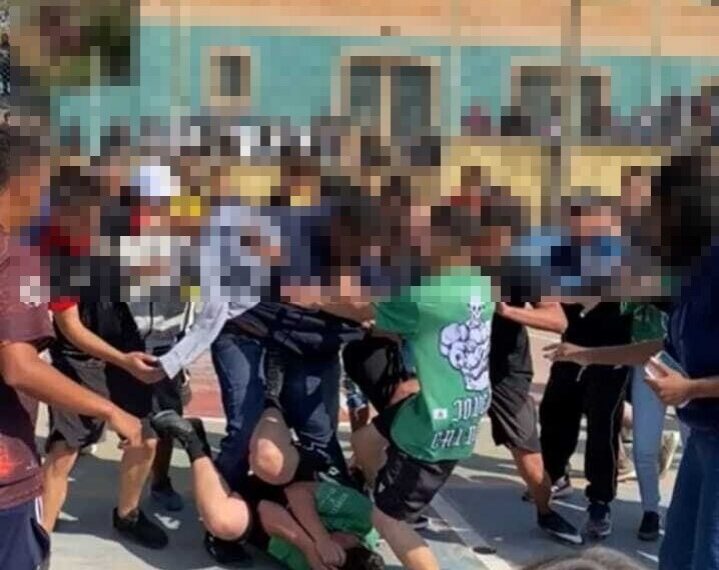 Briga entre alunos termina com um socorrido pelo Samu e outro conduzido pela PM em Poços