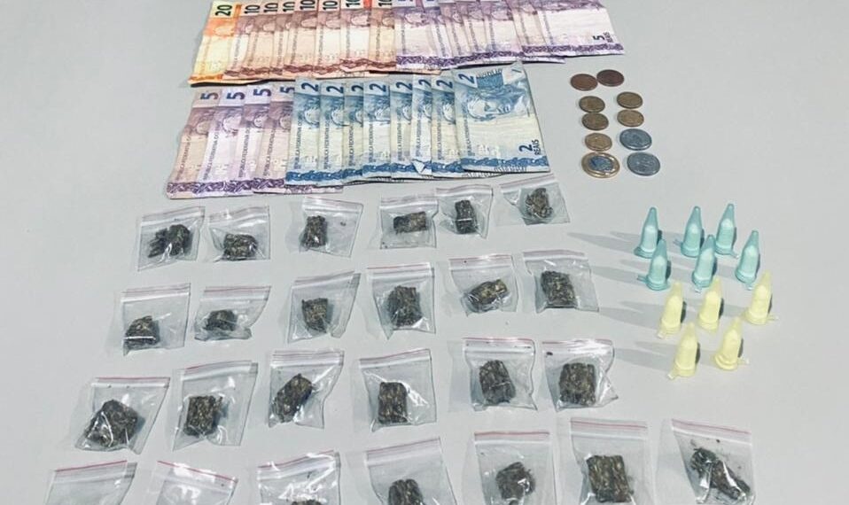 Adolescente é detido com drogas e dinheiro em Andradas